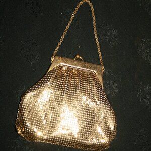 Vintage Mesh Whiting & Davis Bag